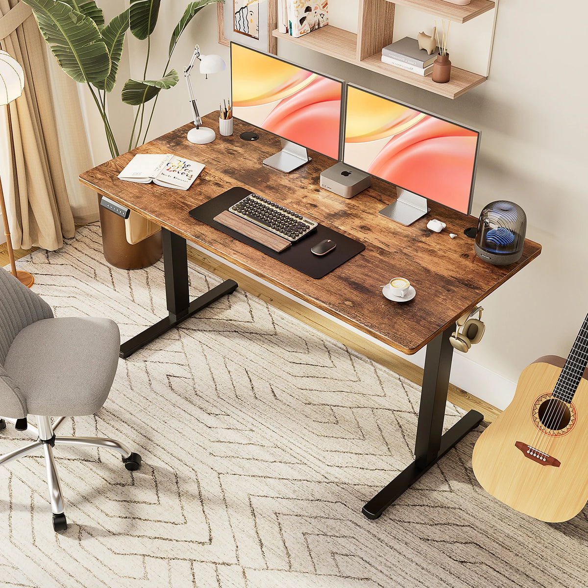 JHK Electric Standing Desk Height Adjustable Workstation