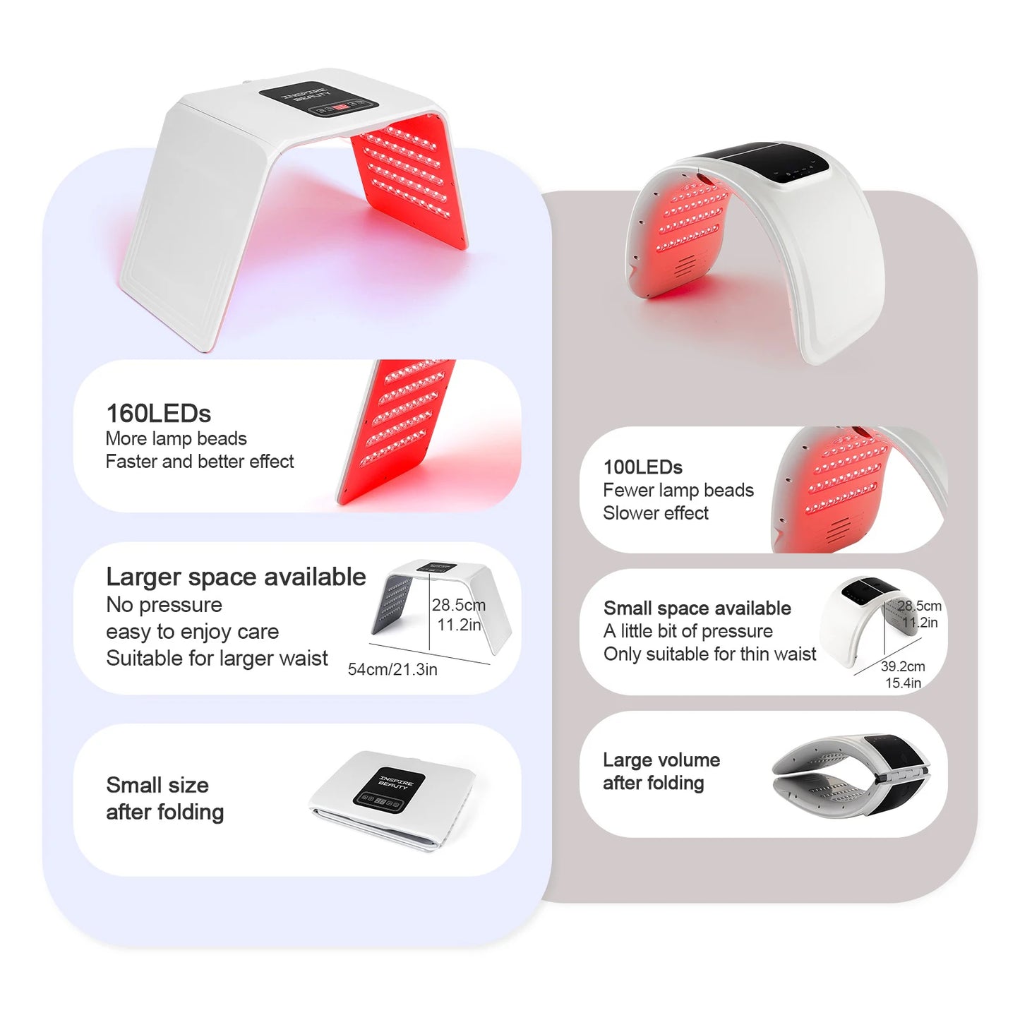 Foreverlily LED Photon Skin Rejuvenation Machine Facial Body Care