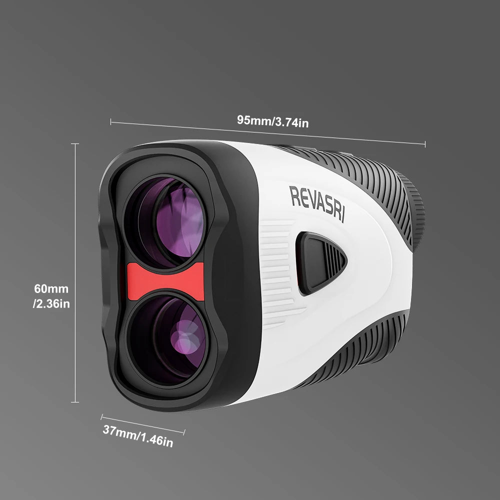 Revasri Golf Rangefinder With Angle Switch And Vibration Alert