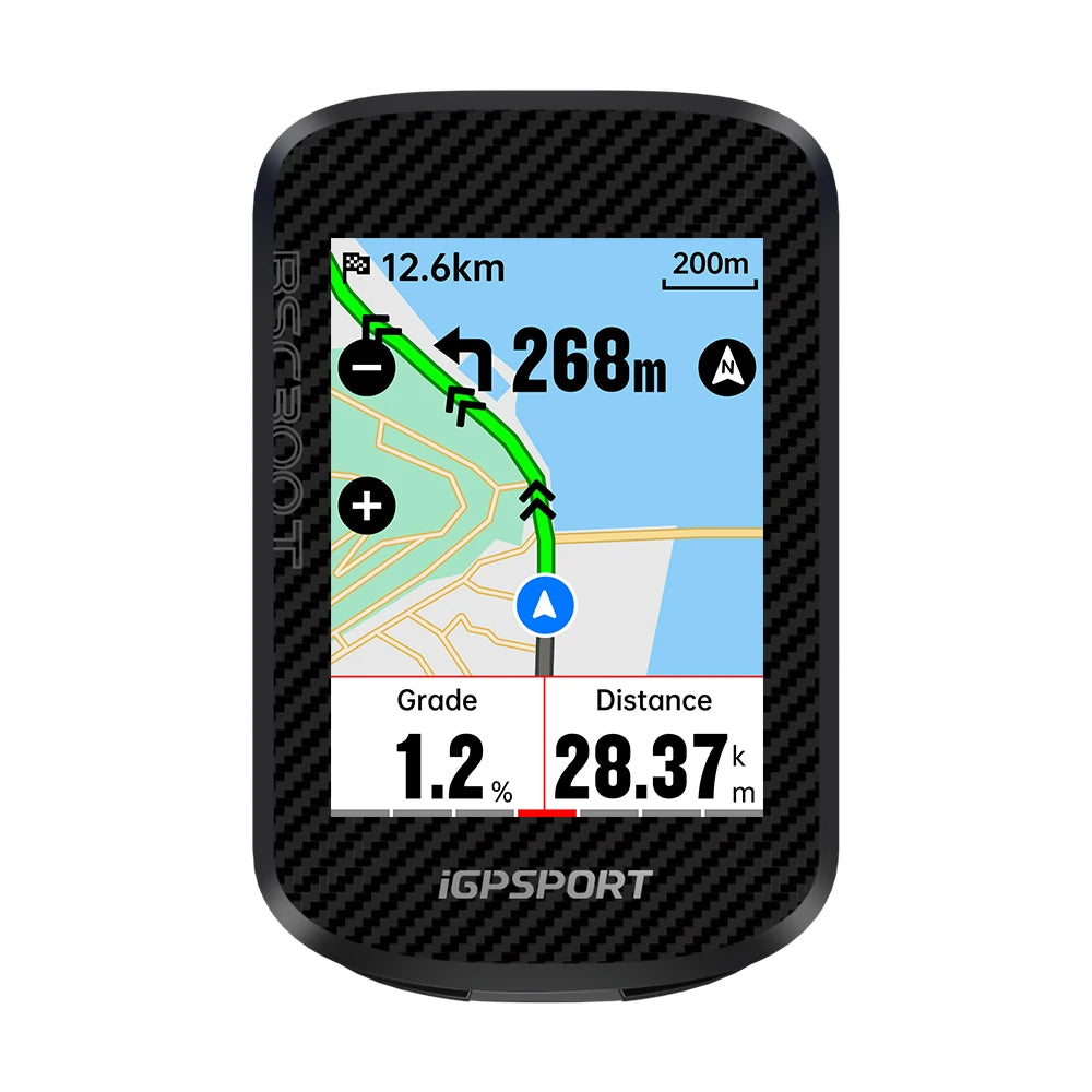 iGPSPORT BSC300T Touch-screen Bike Computer Global Colorful Map Wireless Cycling Computer Support E-bike
