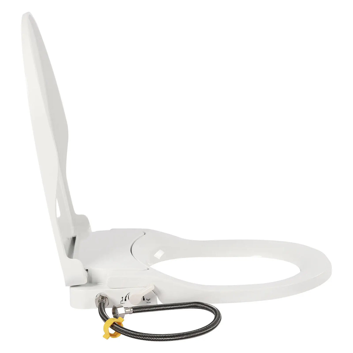 Smart Toilet Seat Bidet with Self Cleaning Dual Nozzle Non-Electric Water Spray