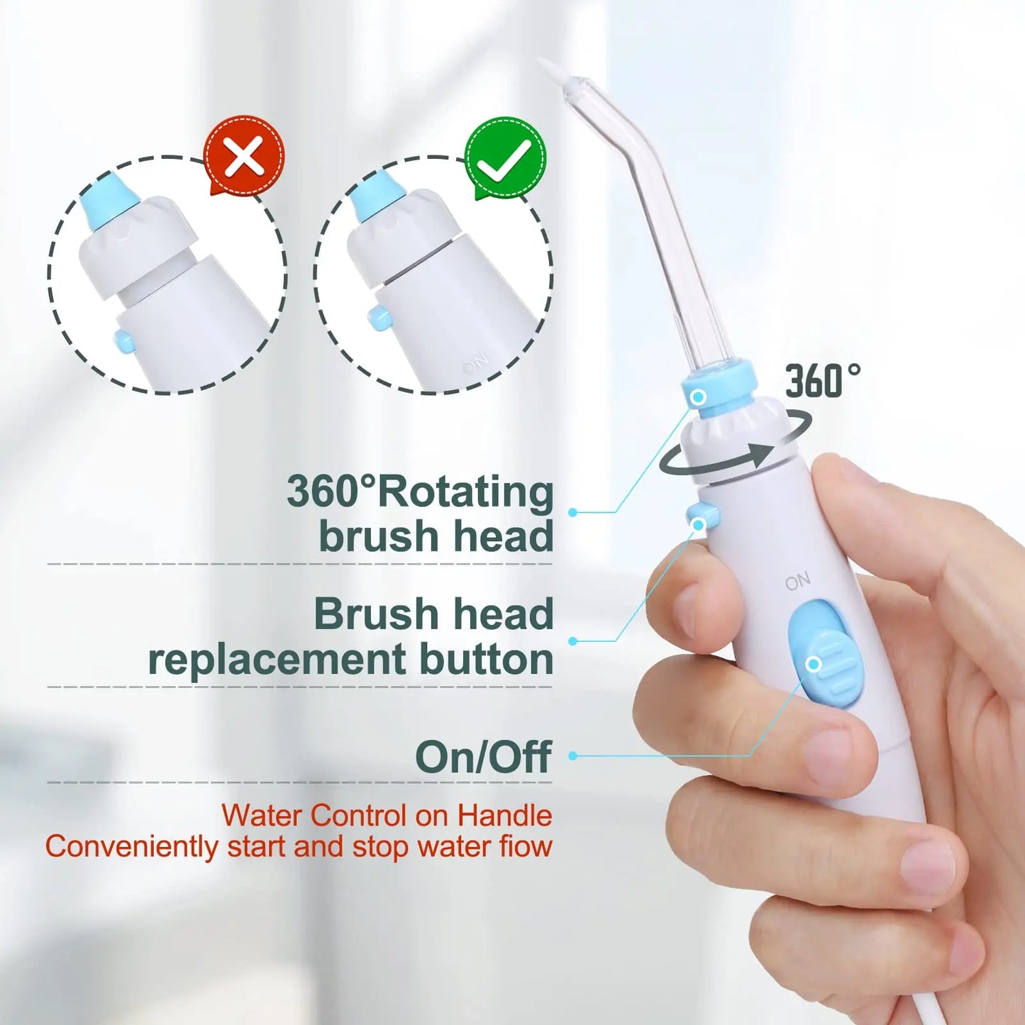 water flosser for Teeth \u0026 Braces Cleaning