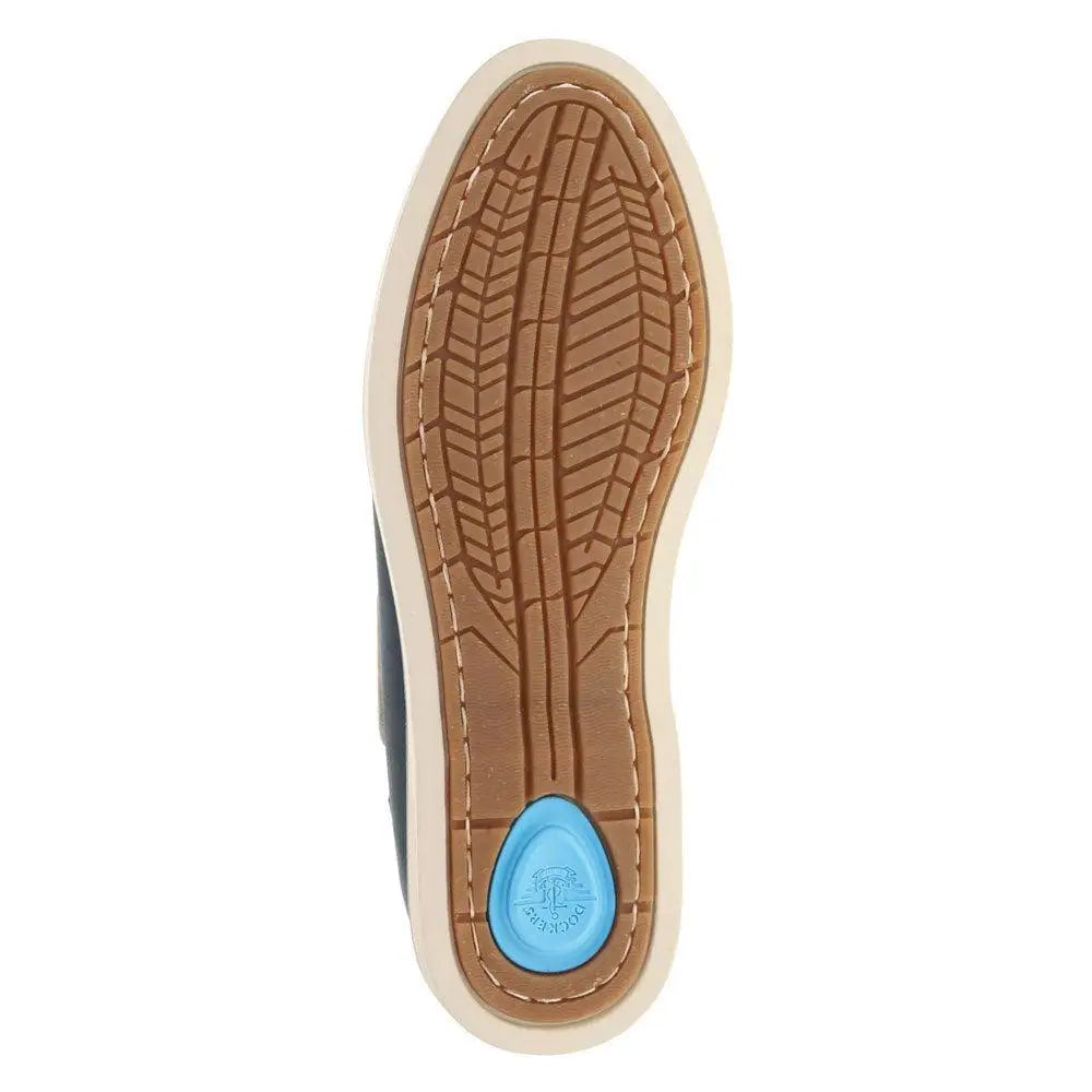 Dockers Men's Darnell Genuine Leather Slip-On Boat Shoes Casual Footwear for All Occasions