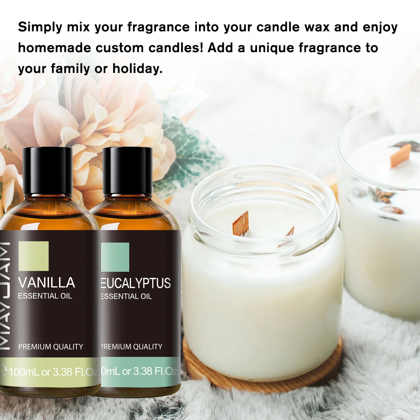 Mayjam Pure Essential Oils For Aromatherapy And Candle Making