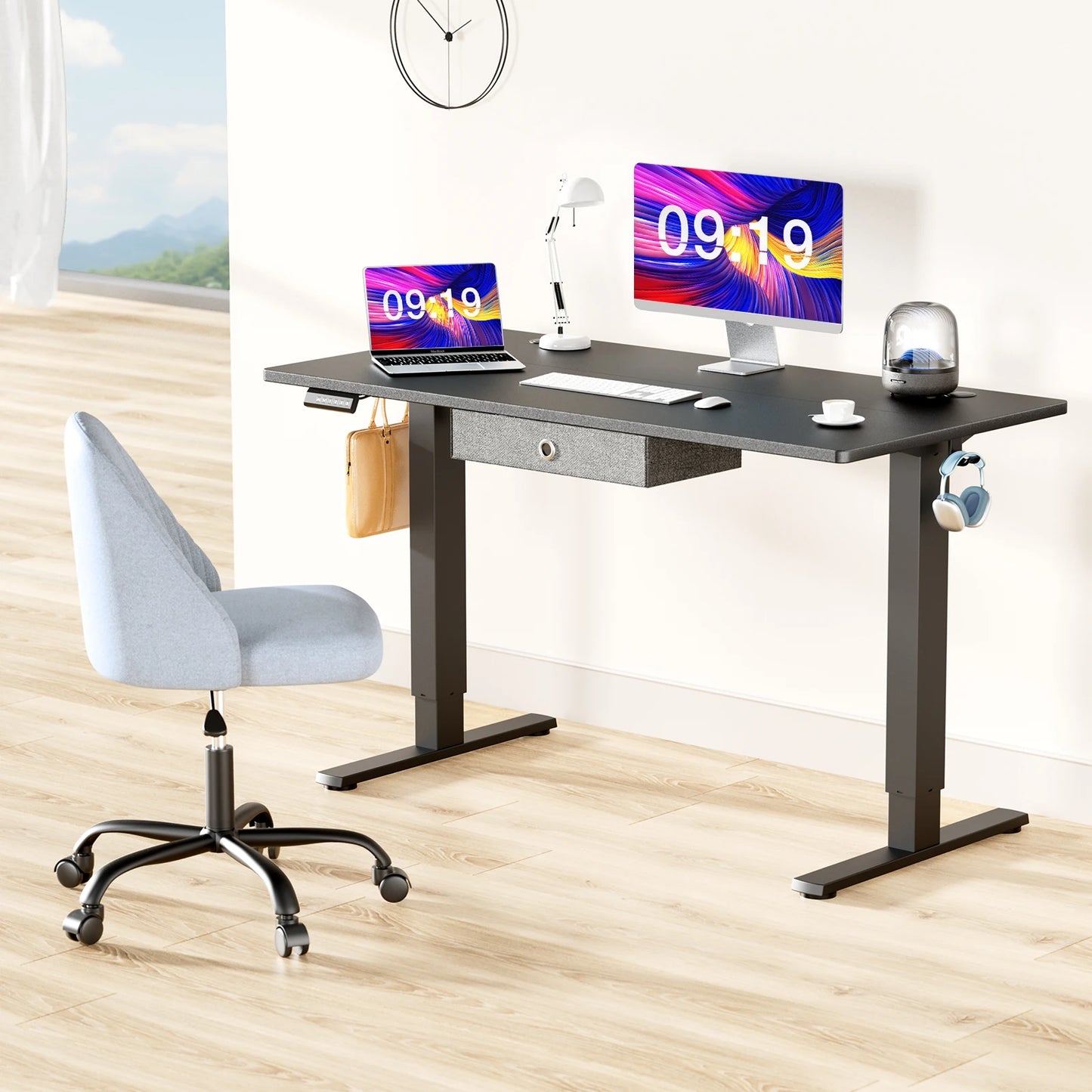 JHK Electric Standing Desk Height Adjustable Workstation