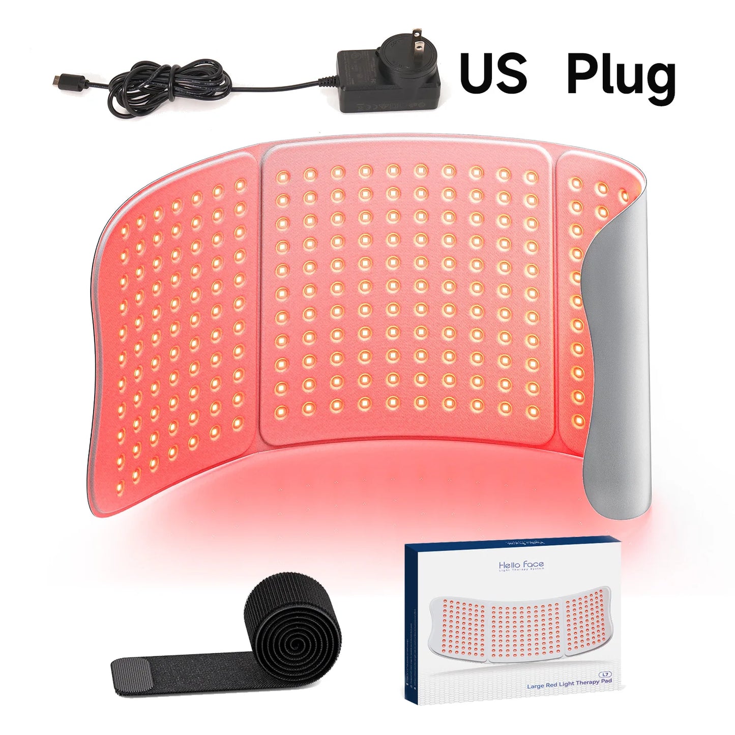 Hello Face Red Light Therapy Mat 264 LED Near Infrared