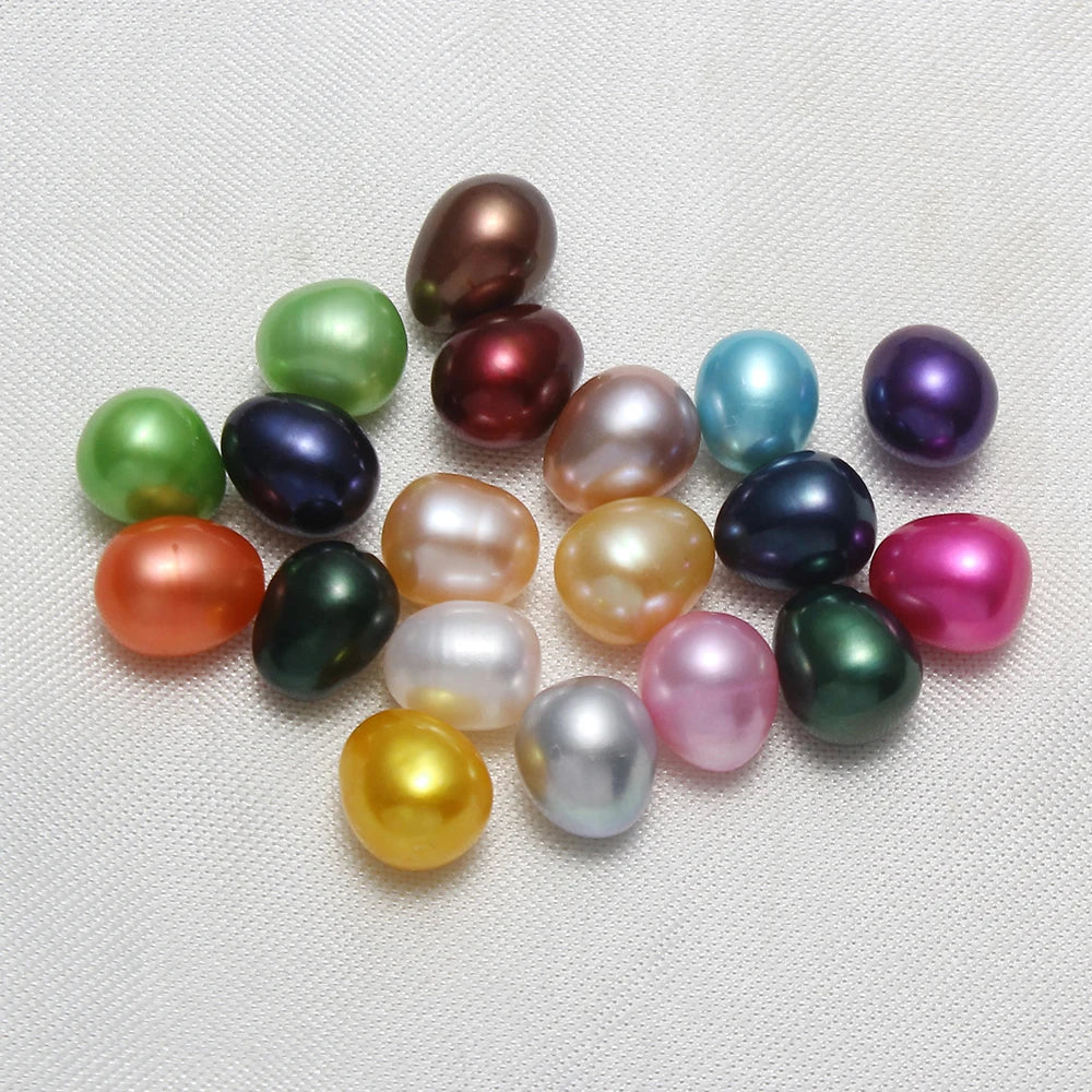 50pcs/Lot High-quality Pearls 7-8MM AA+ Single Pearl Vacuum-pack Oyster Beautiful & Interesting Nature Gifts Cultivate