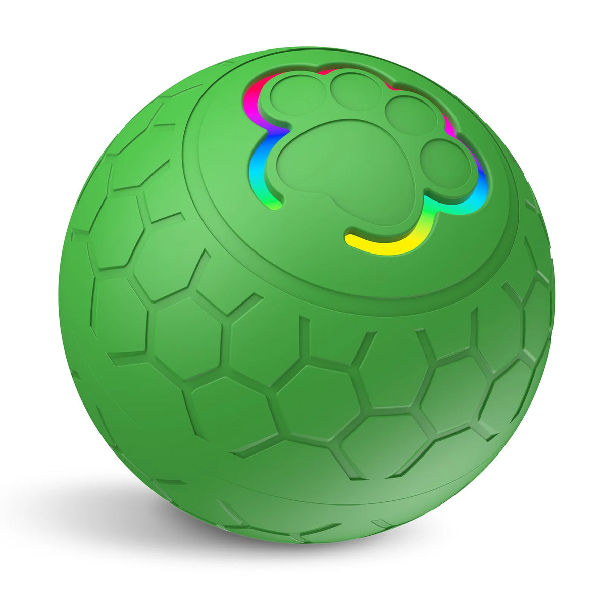 Automatic Electronic Dog Toy Ball With Interactive Bouncing RGB Lighting