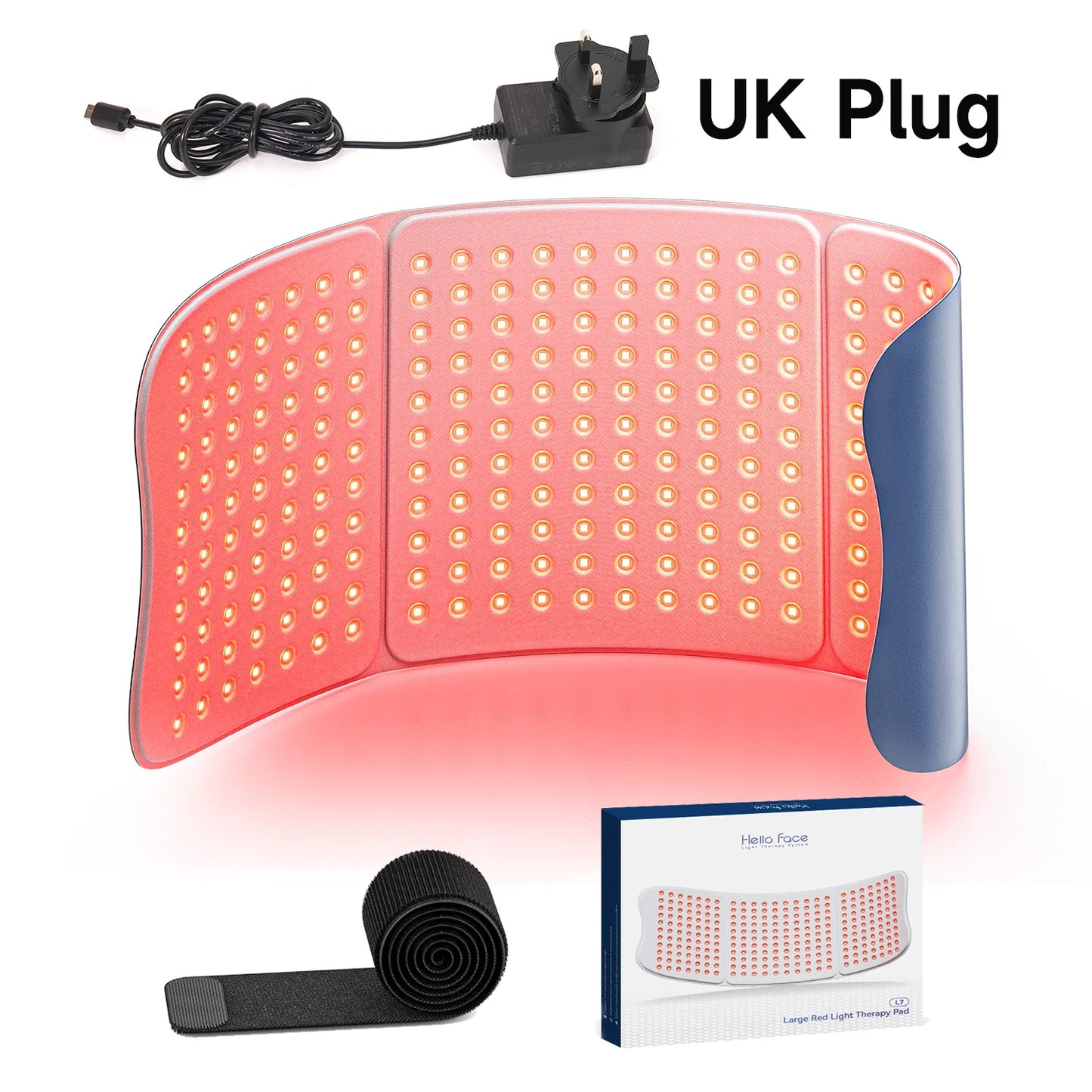 Hello Face Red Light Therapy Mat 264 LED Near Infrared