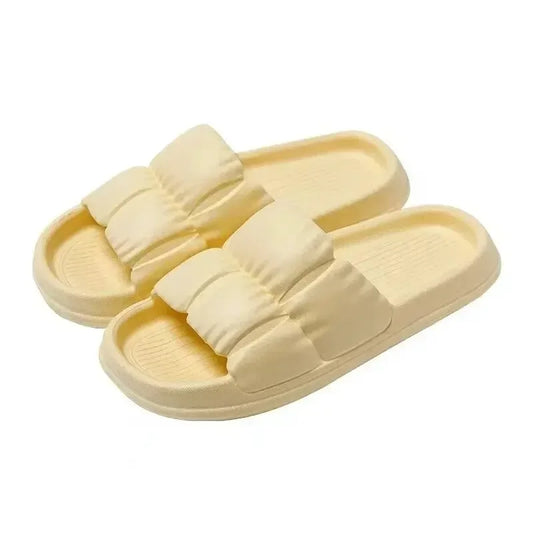 2025 New Women Soft Sole Cloud Slippers Thick Platform Indoor Outdoor Beach Sandals Summer EVA Non Slip Flip Flops
