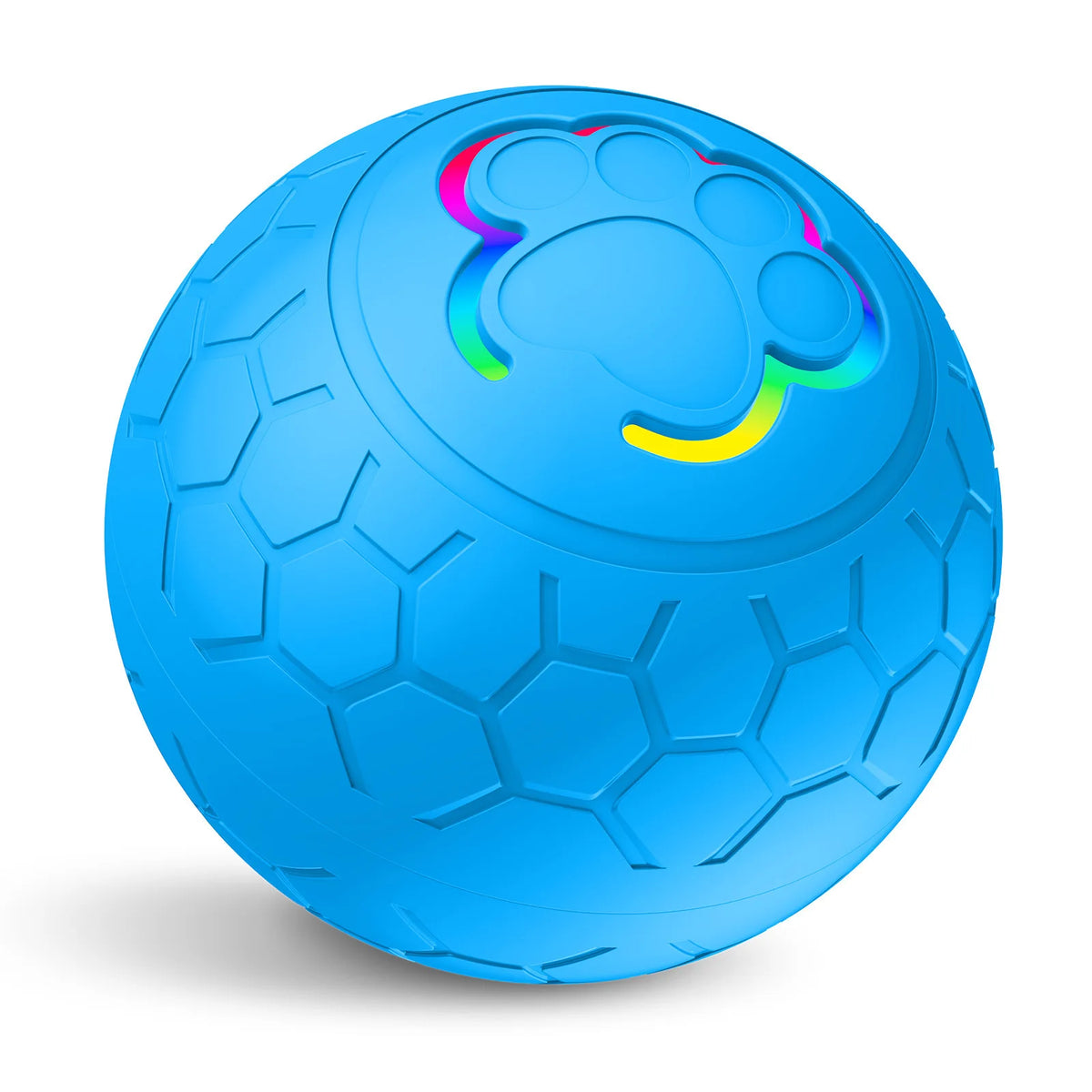 Automatic Electronic Dog Toy Ball With Interactive Bouncing RGB Lighting
