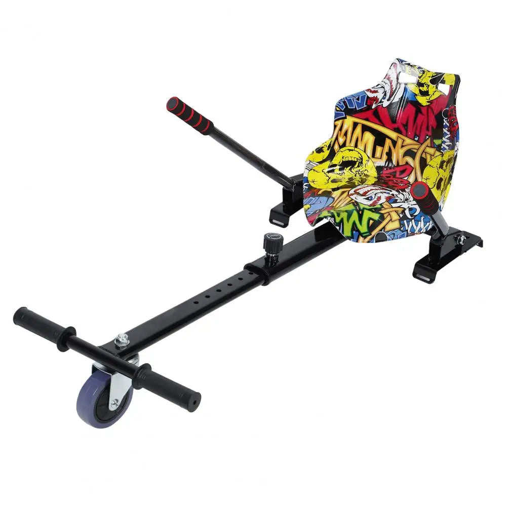 Hoverboard Seat Attachment Go Kart Conversion Kit for Kids & Adults Self Balancing Scooter Accessory Fit 6.5-10 Inch