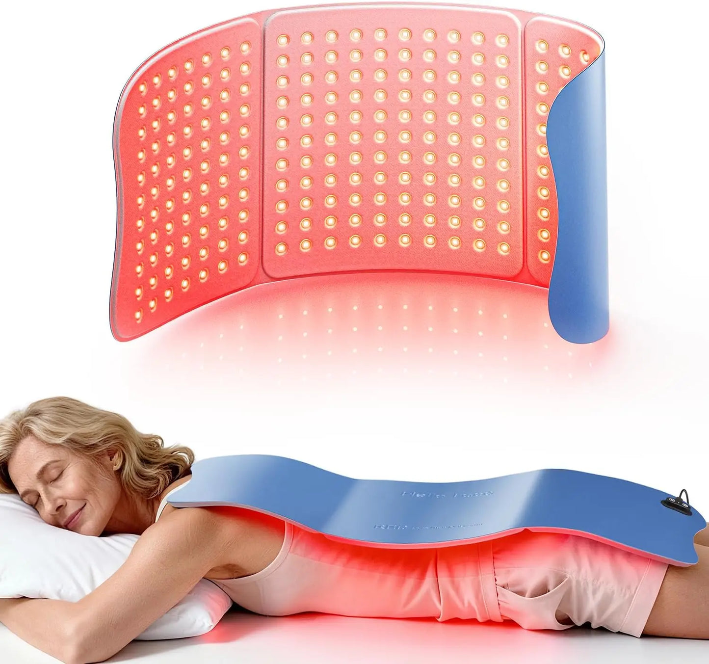 Hello Face Red Light Therapy Mat 264 LED Near Infrared