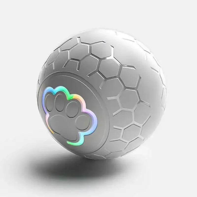 Automatic Electronic Dog Toy Ball With Interactive Bouncing RGB Lighting