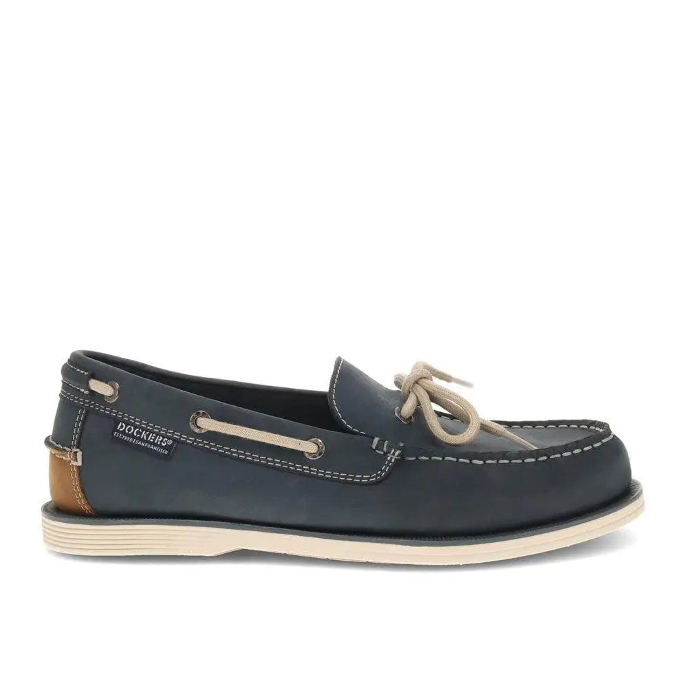 Dockers Men's Darnell Genuine Leather Slip-On Boat Shoes Casual Footwear for All Occasions