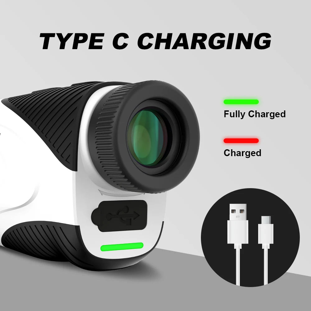 Revasri Golf Rangefinder With Angle Switch And Vibration Alert
