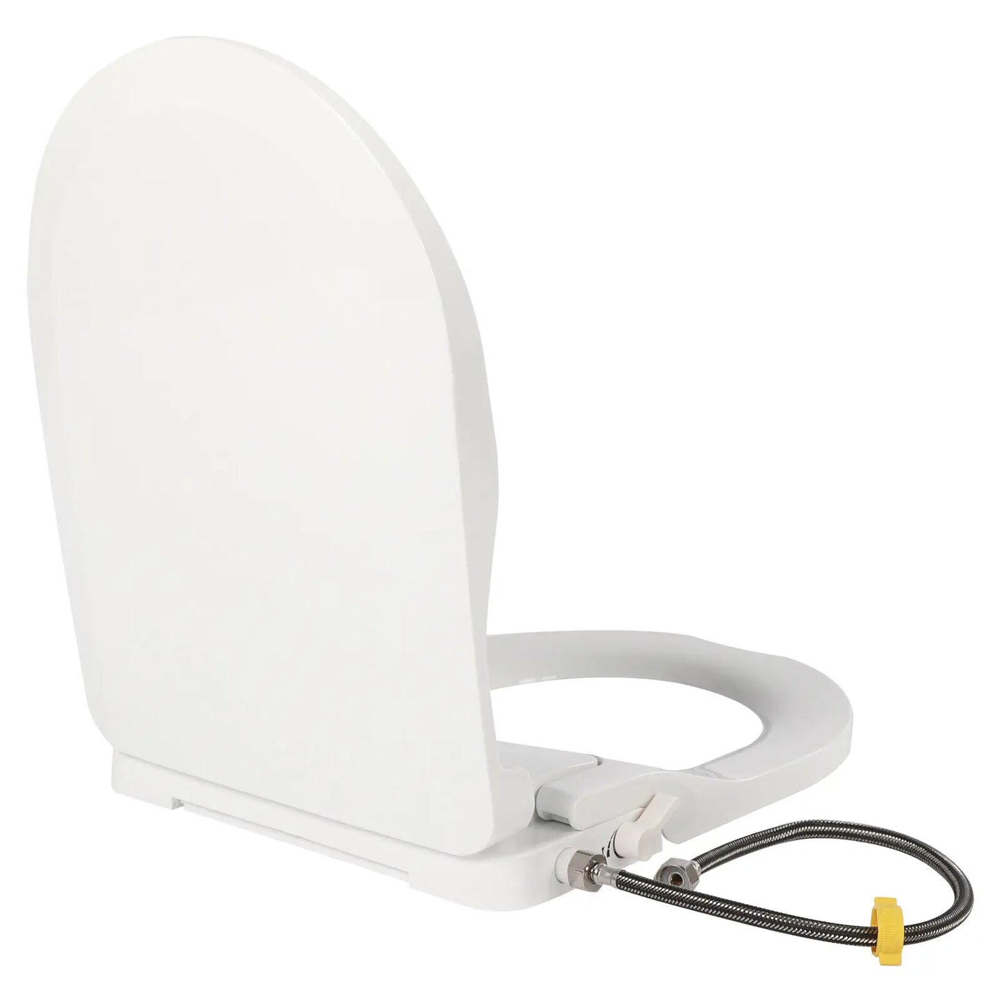 Smart Toilet Seat Bidet with Self Cleaning Dual Nozzle Non-Electric Water Spray