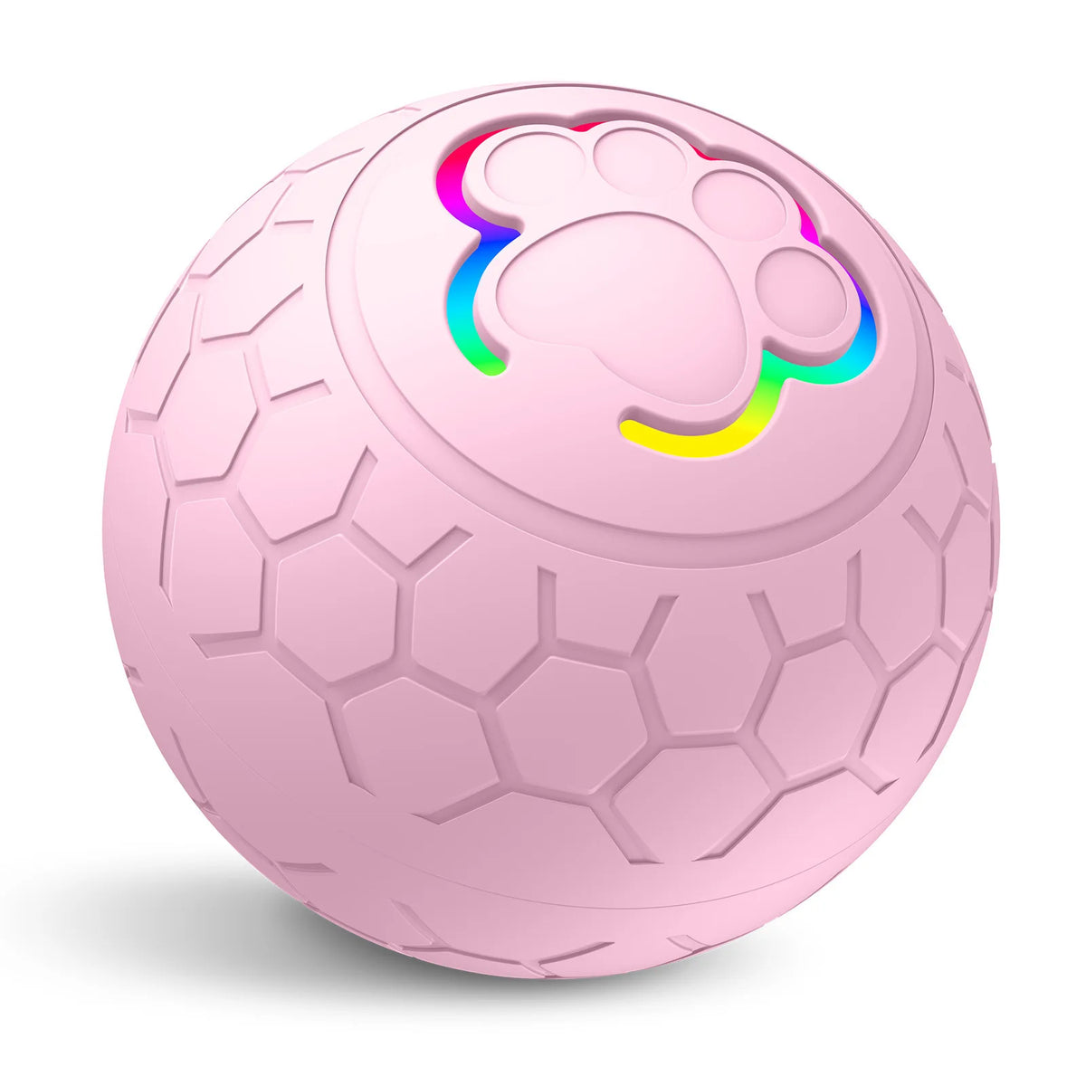Automatic Electronic Dog Toy Ball With Interactive Bouncing RGB Lighting