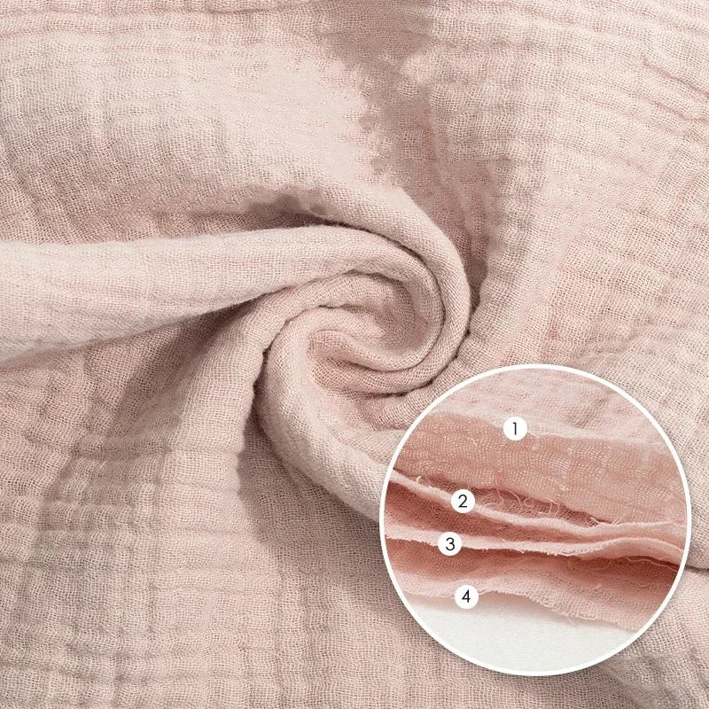 5Pcs Set Cotton Gauze Handkerchief Towels For Kids Soft Absorbent