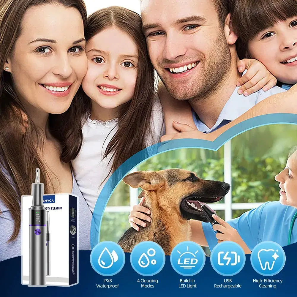 Electric Ultrasonic Dental Scaler For Teeth Tartar Plaque Stains Cleaner Tooth Calculus Electric Dental Tooth Stone Remover