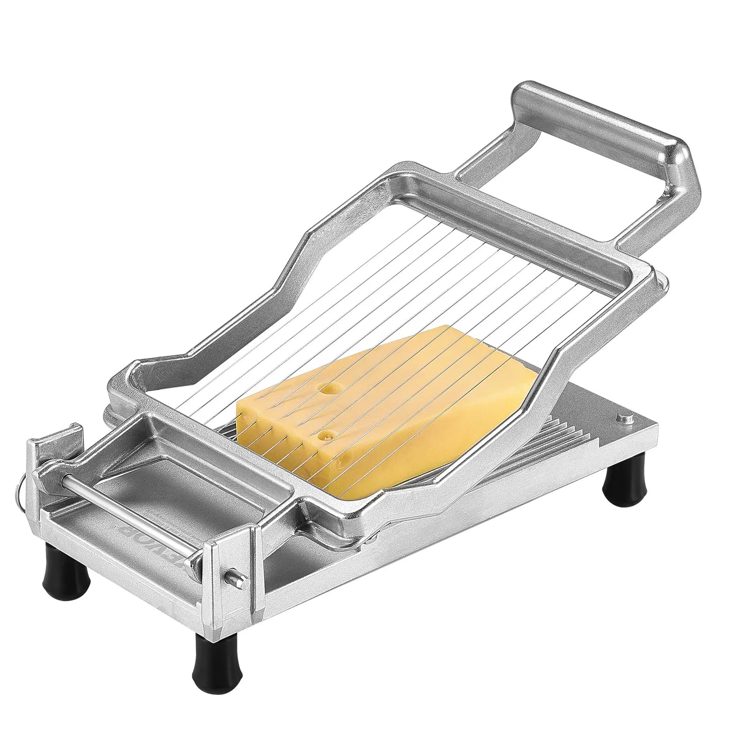 SucceBuy Cheese Cutter with Wire 0.39" & 0.78" Aluminum Alloy Commercial Cheese Slicer with 316 Stainless Steel Kitchen Cooking