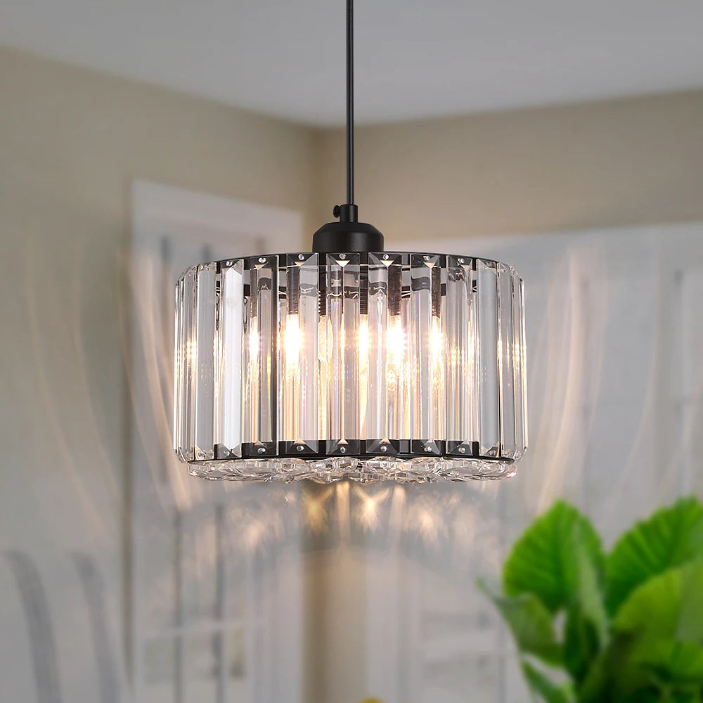 Glass Led Pendant Light Modern Ceiling Lamp Adjustable Living Dining Room Nordic Aisle Decor Balcony Corridor Hanging Fixture