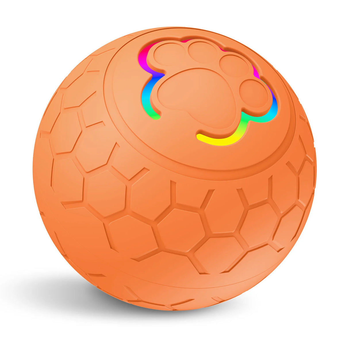 Automatic Electronic Dog Toy Ball With Interactive Bouncing RGB Lighting