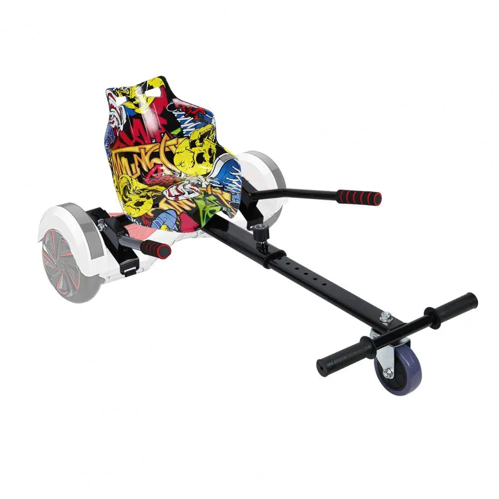 Hoverboard Seat Attachment Go Kart Conversion Kit for Kids & Adults Self Balancing Scooter Accessory Fit 6.5-10 Inch