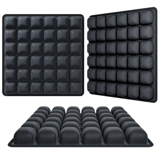 Inflatable Seat Cushion With Storage Bag For Office Chair