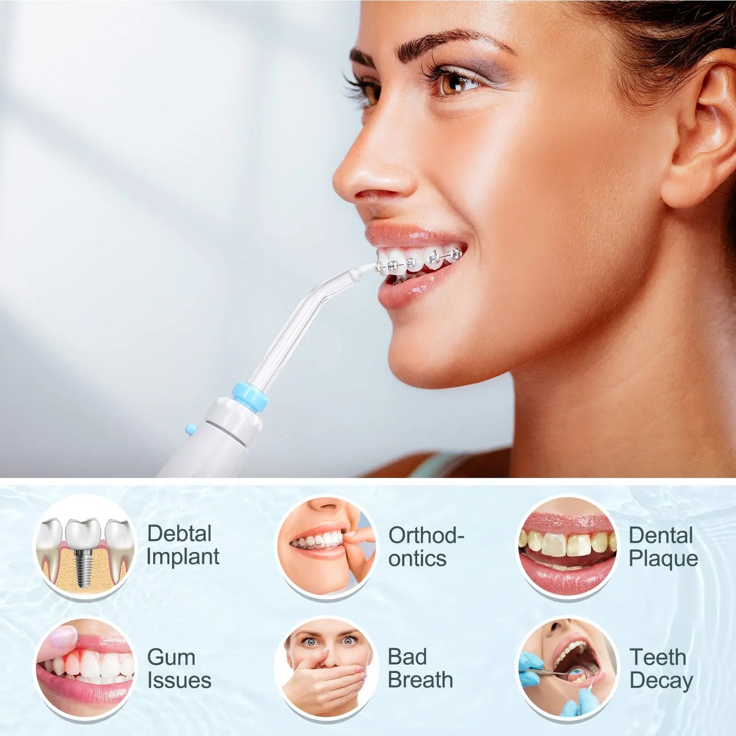 water flosser for Teeth \u0026 Braces Cleaning